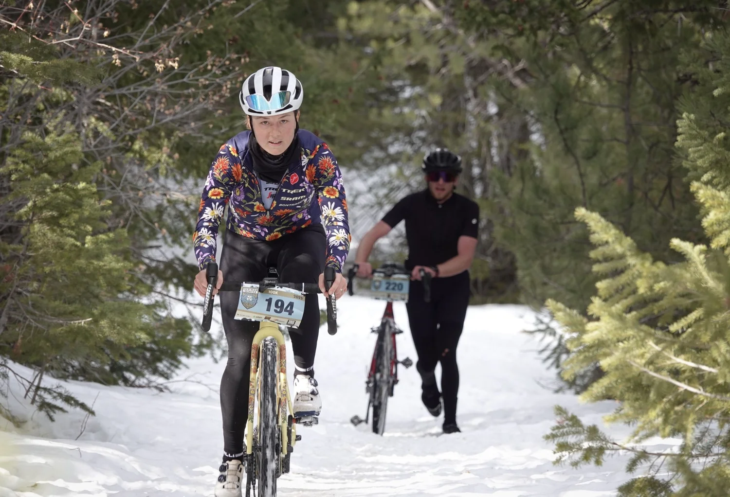 Run/Bike Combo at Old Man Winter Rally